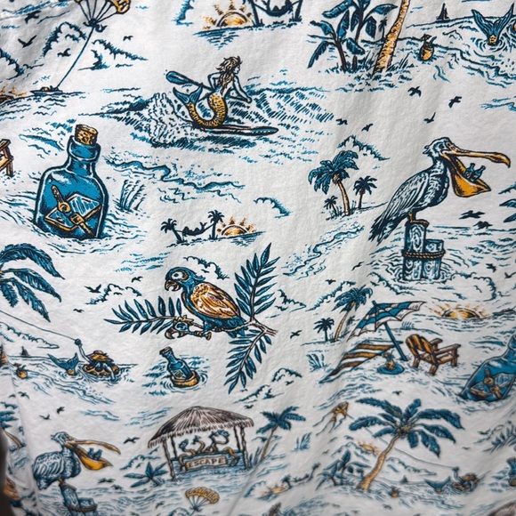 Columbia Parrot Print Short Sleeve - Picture 3 of 4